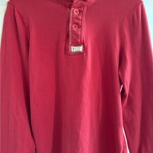 Hollister Long Sleeve Henley Top